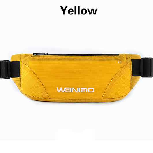 Riñonera Deportiva Impermeable Ultra Delgada con Patrón Cuadros - Image 3