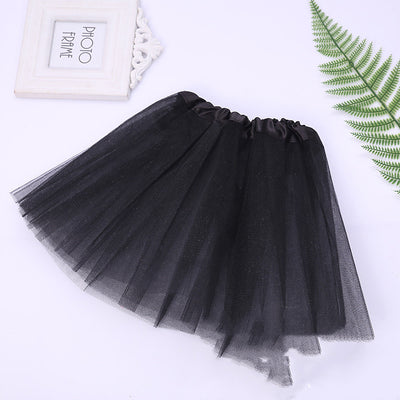 Vestido Tutú Princesa Infantil con Capas de Tul - Falda de Ballet Esponjosa para Niñas - Image 5