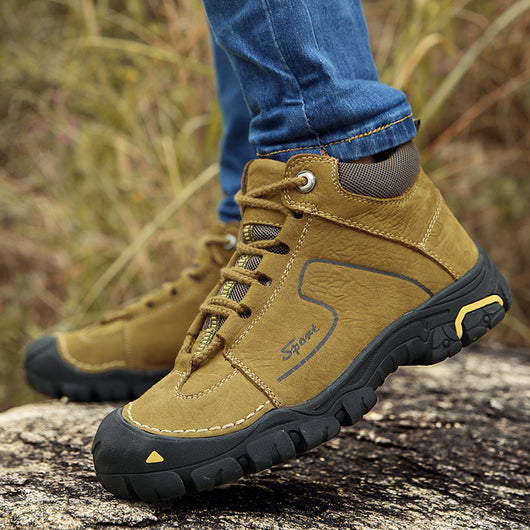 Zapatos de Invierno Cálidos para Hombre Talla Grande con Forro de Terciopelo - Image 5