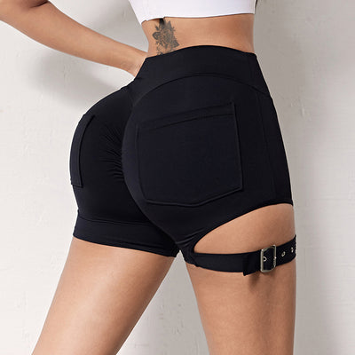 Shorts Deportivos Ajustables para Yoga y Fitness - Image 8