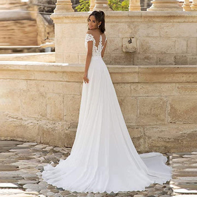 Vestido de Novia Tallas Grandes con Apliques de Moda - Image 5