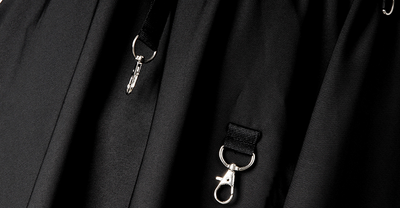 Falda Midi Negra Elegante Ajustada Clásica - Image 11