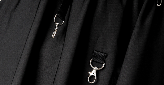 Falda Midi Negra Elegante Ajustada Clásica - Image 11