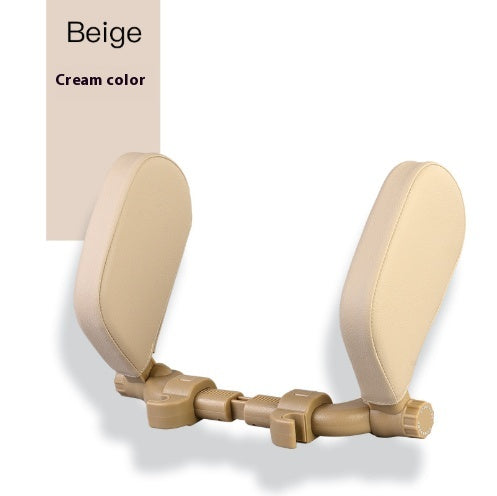 Almohada Cervical Ajustable para Auto - Soporte Ergonómico de Cuero para Viajes - Image 29