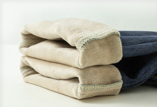 Jeans Cortos Acolchados para Mujer con Forro Térmico - Image 14