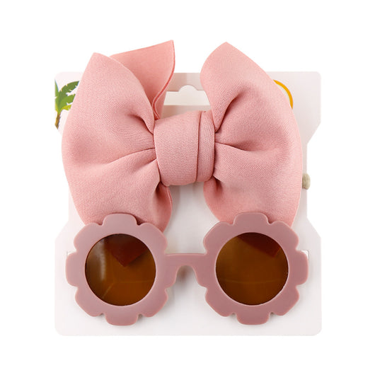 Set de Gafas de Sol Infantiles con Vincha de Moño - Protección y Estilo - Image 9