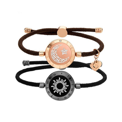 Pulsera Inteligente Sol-Luna para Parejas con Sensor Automático - Image 5