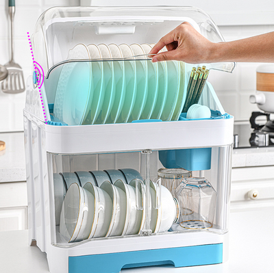 Desinfectador UV de Doble Capa para Cocina - Organizador de Vajilla - Image 10