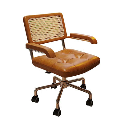 Silla de Oficina Retro en Ratán Sintético - Image 5