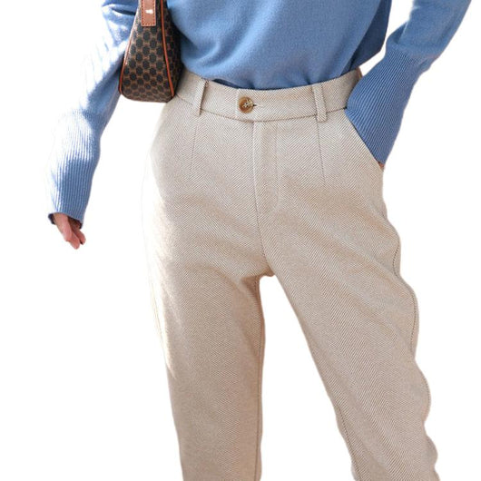 Pantalón Casual de Cintura Alta y Talle Slim - Image 6