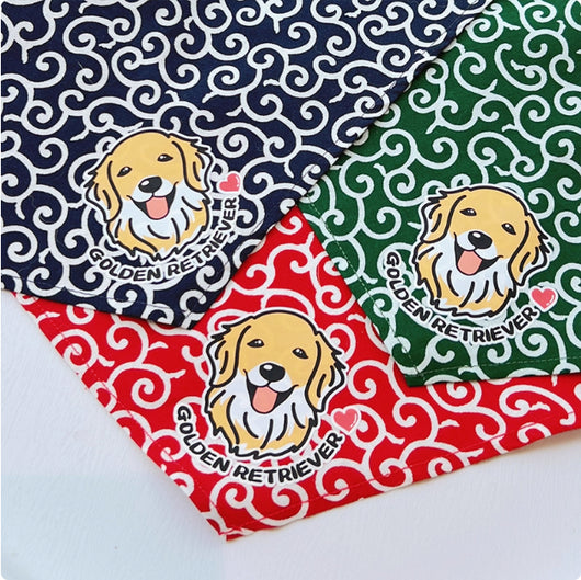 Pañoleta Triangular para Mascotas con Encaje Floral Tang - Image 7