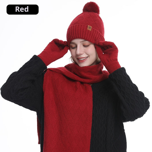 Conjunto Completo de Abrigo: Gorro, Bufanda y Guantes en Lana Térmica - Image 5