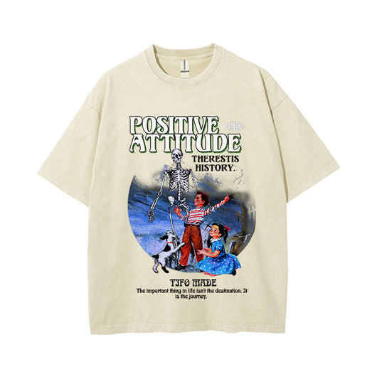 Playera Estampada con Calavera para Hombre - Image 12