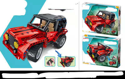 Modelo de Auto Armable con Bloques de Partículas Pequeñas - Image 6