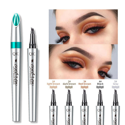 Lápiz de Cejas de Cuatro Puntas - Precisión Profesional - Image 6