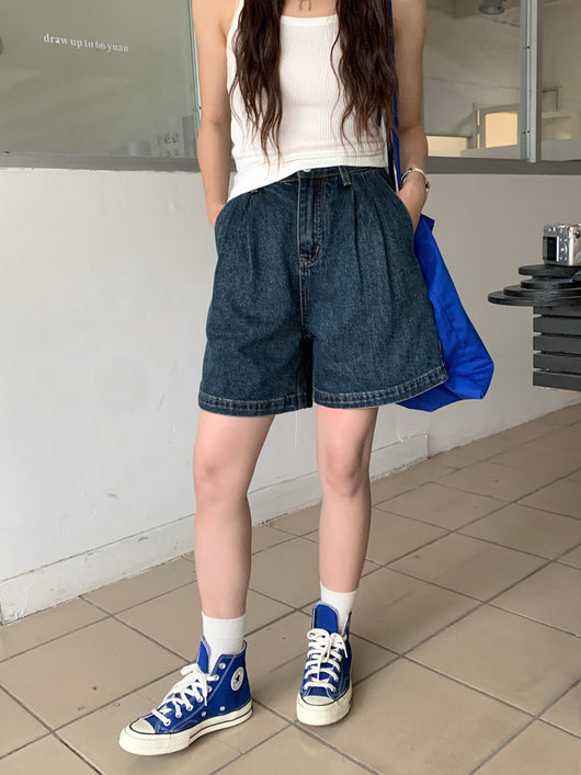 Pantalón Cropped Casual de Talle Alto con Pliegues Reductores - Image 38