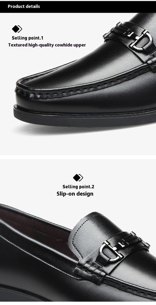Zapatos de Cuero para Hombre Elegantes y Transpirables - Image 9