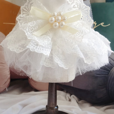 Vestido de Novia Elegante para Perros - Falda Blanca Especial - Image 9