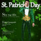 Vestido de Rendimiento con Estampado Verde del Día de San Patricio