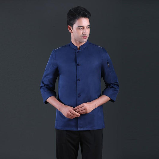 Uniforme Chef Profesional con Mangas de Tres Cuartos - Image 16