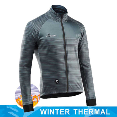 Jersey de Ciclismo Invernal en Lana Merino para Hombre