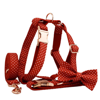 Collar y Correa para Perro Red Dot - Suministros de Mascotas Premium - Image 7