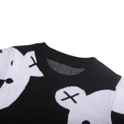 Suéter Tejido Oso Blanco y Negro para Bebés Niños y Niñas - Image 15