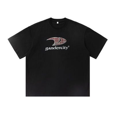 Playera Retro de Cuadros en Contraste para Hombre - Image 10
