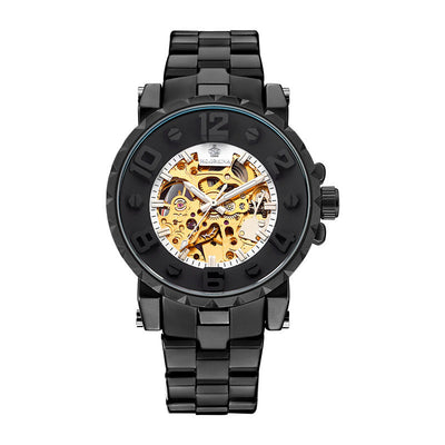 Reloj Mecánico Automático para Hombre Acero Inoxidable Hueco - Image 8