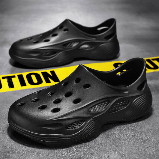 Zapatos Casuales de Playa con Diseño Roto para Hombre - Image 3
