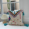 Almohada de Algodón Marroquí con Textura Acolchada