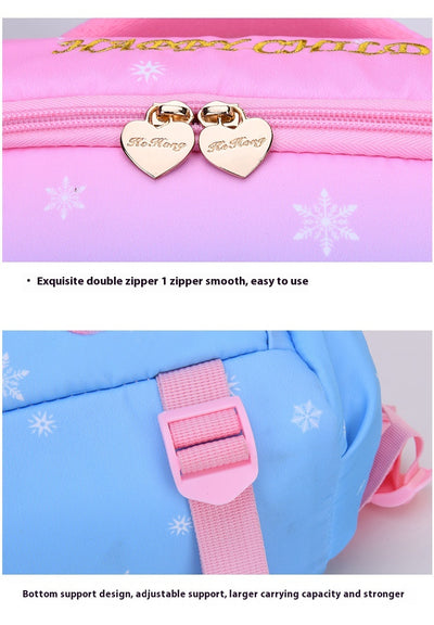 Mochila Escolar Degradado Cielo Estrellado con Protección Dorsal - Image 20