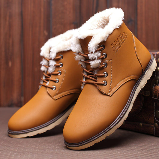 Botas Martin Altas para Hombre con Cachemira Premium - Image 7