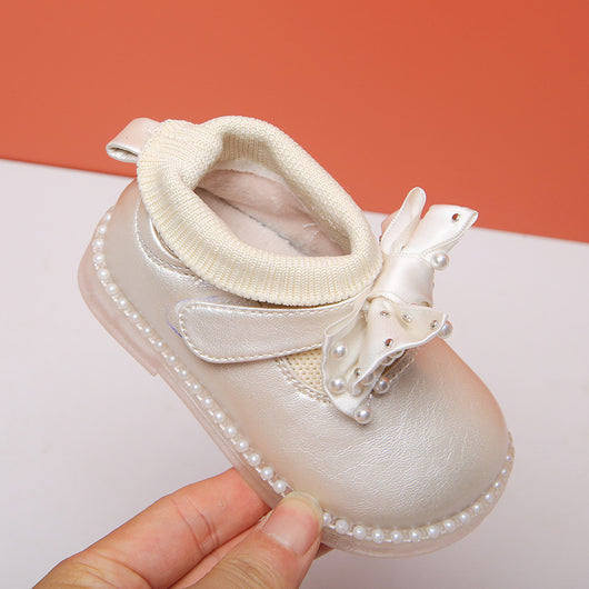 Botas Infantiles Princesa Estilo Coreano - Cuero Premium Versátil - Image 11
