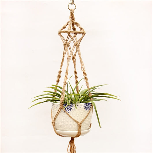 Colgador de Macramé Vintage para Plantas - Image 6