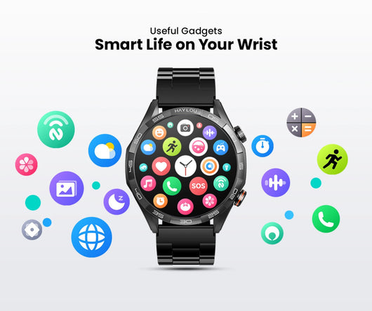Reloj Inteligente HAYLOU Solar 5 LS20 con Carga Solar y Bluetooth - Image 20
