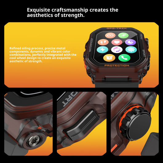 Reloj Inteligente FT61 con Bluetooth y Llamadas Deportivo - Image 19