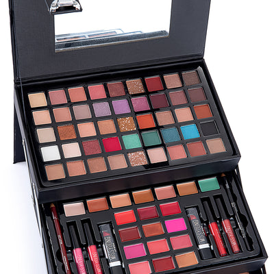 Set de Sombras y Brillo Labial de Maquillaje Profesional - Image 10