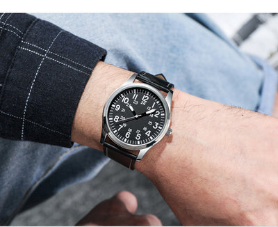 Reloj de Cuarzo Luminoso Impermeable para Hombre Estilo Ejecutivo - Image 17
