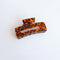 Temperament Elegant Ink Fashion Leopard Print Hair Accessories Amber Leopard 10.5cm