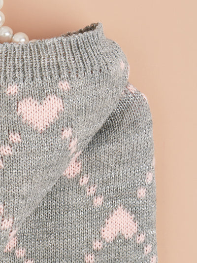 Suéter Hoodie para Perros Pequeños - Abrigo Invierno Tejido con Corazón - Image 27