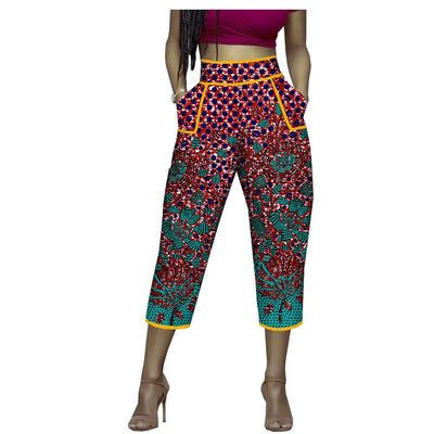 Pantalones Ajustados Estampado Batik - Image 6