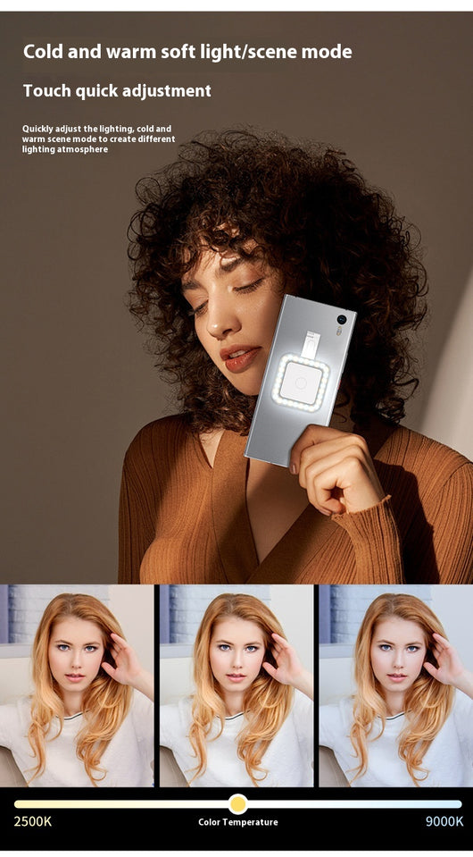 Luz de Relleno Magnética para Selfies y Fotografía - Image 15