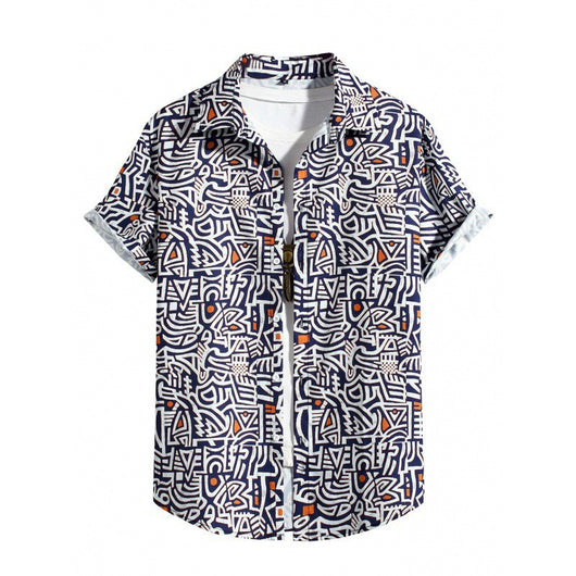 Camisa Suelta de Playa para Hombre - Manga Corta y Cómoda - Image 10