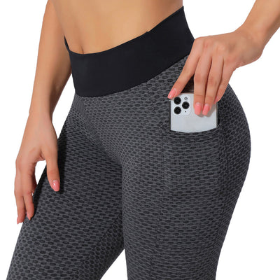 Pantalones de Yoga Cortos y Ajustados Efecto Durazno - Image 28