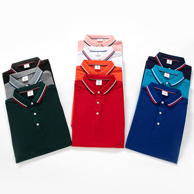Polo Clásico de Rayas con Cuello Solapa - Manga Corta - Image 3