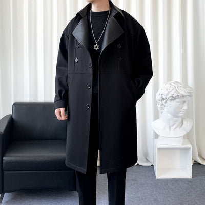 Abrigo Trinchera Versátil para Hombre - Elegancia Moderna - Image 3