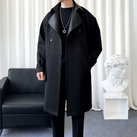 Abrigo Trinchera Versátil para Hombre - Elegancia Moderna - Image 3
