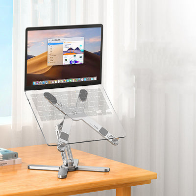 Soporte Giratorio Elevable con Enfriamiento y Base Plegable