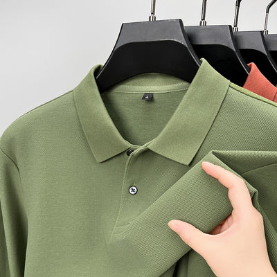 Camisa Polo Ejecutiva Manga Larga con Solapa - Image 15